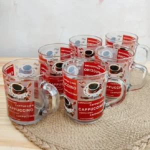 Set de 6 Tazas de Café Vintage (200cc)