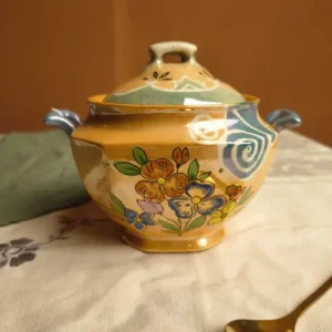 Azucarera Japonésa Tornasolada Tapa Chica