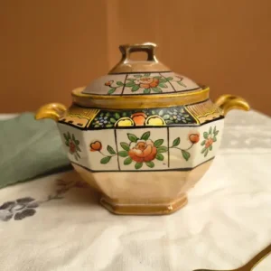 Azucarera TT Antigua Diseño Art Déco