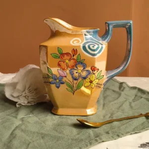 Lechera Japonesa Tornasolada Pintada a Mano