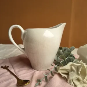 Lechera Blanca Craquelada