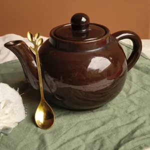 Tetera Marrón Lisa