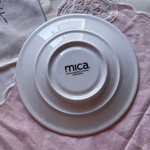 Juego de Té de Porcelana Mica Estampados Verde - Image 2