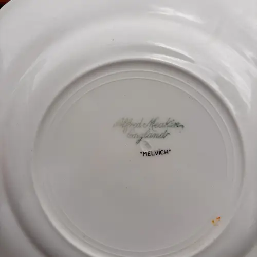 Plato Postre Alfred Meakin Inglés Deco Octogonal Floral Colección - Image 2
