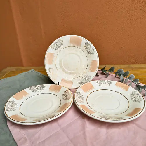 Platito de Loza Lozafina Detalles Salmón