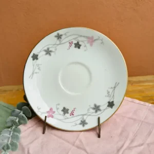 Platito de Porcelana Tsuji Enredadera Gris