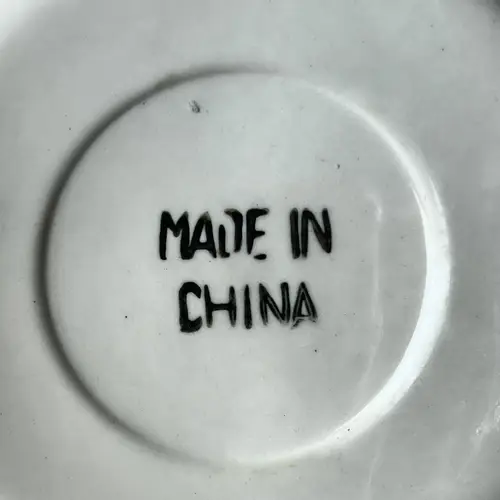 Platito de Porcelana Made In China Exagonal - Image 2