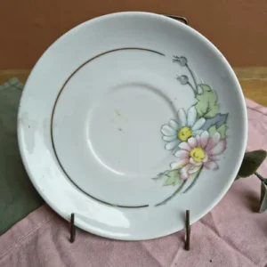 Platito de Porcelana Schmit Brasilero Dos Flores