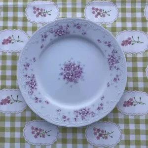 Plato de Postre Vintage de Porcelana Yamatoshi (21 cm)