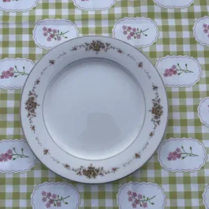Plato de Postre Vintage de Porcelana Noritake (21 cm)