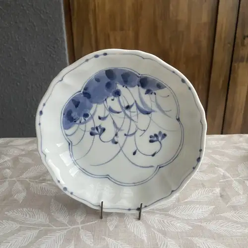 Plato de Porcelana Japonesa (17x4 cm)