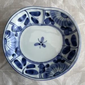 Plato Hondo Cuadrado de Porcelana Japonesa (16x15x3 cm)
