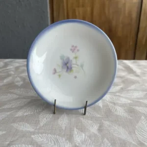 Platito de Porcelana Japonesa Borde Azul (11.5 cm)
